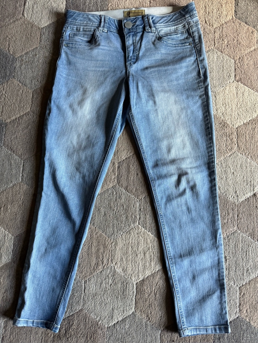 Democracy Ab Solution Skinny Jeans Light Wash Size 10